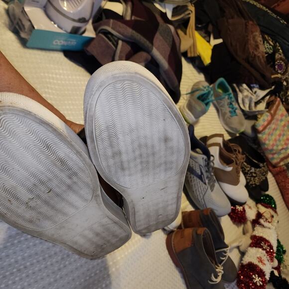 LA MILANO EUC MENS SIZE 8.5 LEATHER SNEAKERS SHOES - Picture 11 of 11